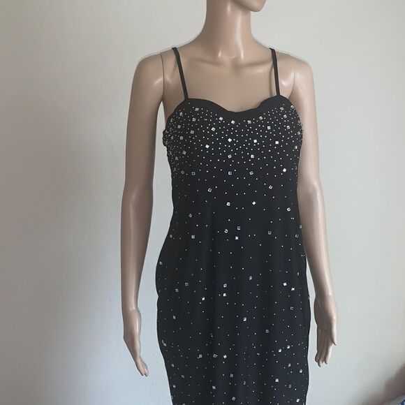 Black Rhinestone dress   - Picture 1 of 15